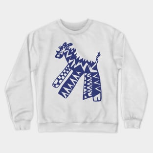 Funky Zebra Crewneck Sweatshirt